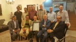 به همت انجمن هنرهای نمایشی استان لرستان به پاس دو دهه فعالیت هنری  از جناب آقای علیرضا قوامی تقدیر بعمل آمد 2