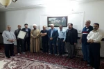 هنرمندان به دیدار بابک لطیفی  رفتند 2