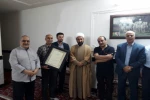 هنرمندان به دیدار بابک لطیفی  رفتند 3