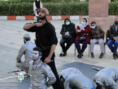 در قالب رپرتوار تئاتر خیابانی ایران

«سرباز» در بروجرد اجرا شد