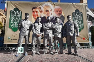 «سرباز» در قالب کاروان حبیب حرم به روی صحنه رفت