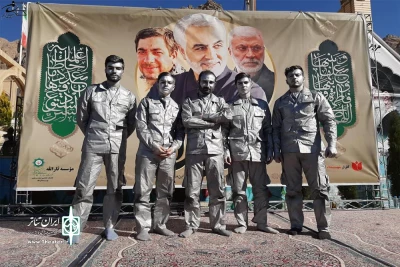 «سرباز» در قالب کاروان حبیب حرم به روی صحنه رفت