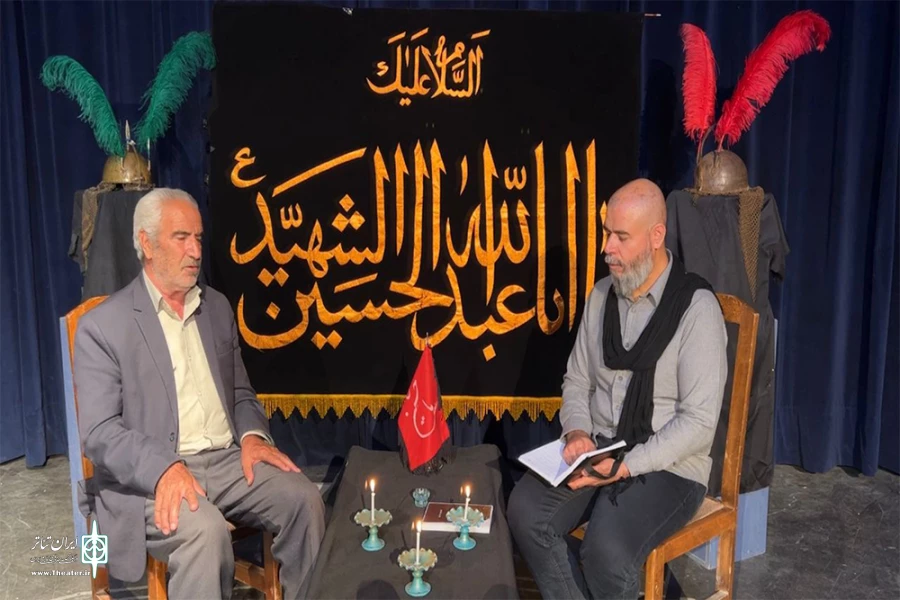 هنر مند شبیه خوانی در شهرستان الیگودرز 2