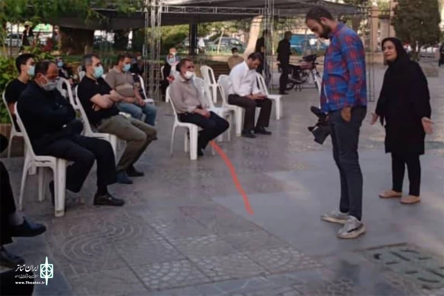 تورنمایش خیابانی «غواص مادر»در شهرستان بروجرد اجرا شروع شد 2