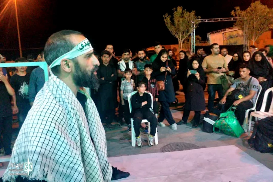 نمایش خیابانی «قاب عکس» در چذابه اجرا شد 2