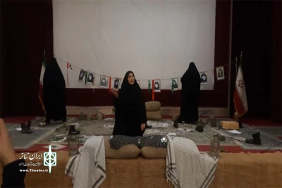 نمایش «آوازی برای مادران سرزمین من» در شهرستان دورود اجرا شد