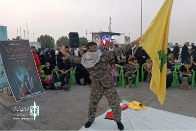 با موضوع استکبار جهانی

نمایش خیابانی «کربلا» در چذابه اجرا شد